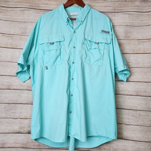 Columbia Other - Columbia PFG Bahama II Omni-Shade SS Vented Fishing Shirt Men's Size XXL